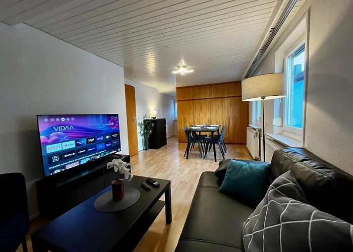 Ohpardon! - Monteurwohnung Im Dg, Einzelbetten, Garten * Gaildorf